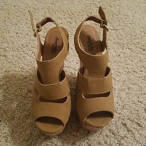 Tan wedges